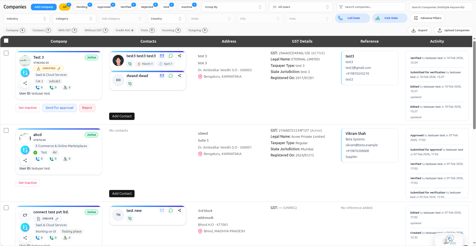 Clean records your whole team can rely on